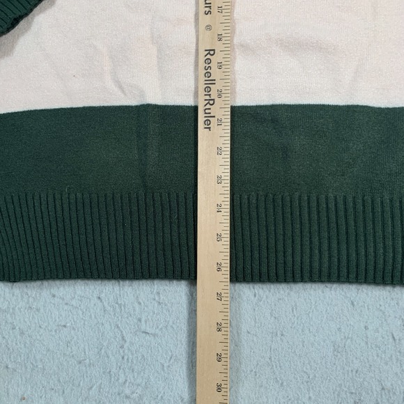 French Connection Sweater Womens XS White Brown Multicolor Acrylic Soft Pullover - Picture 7 of 10